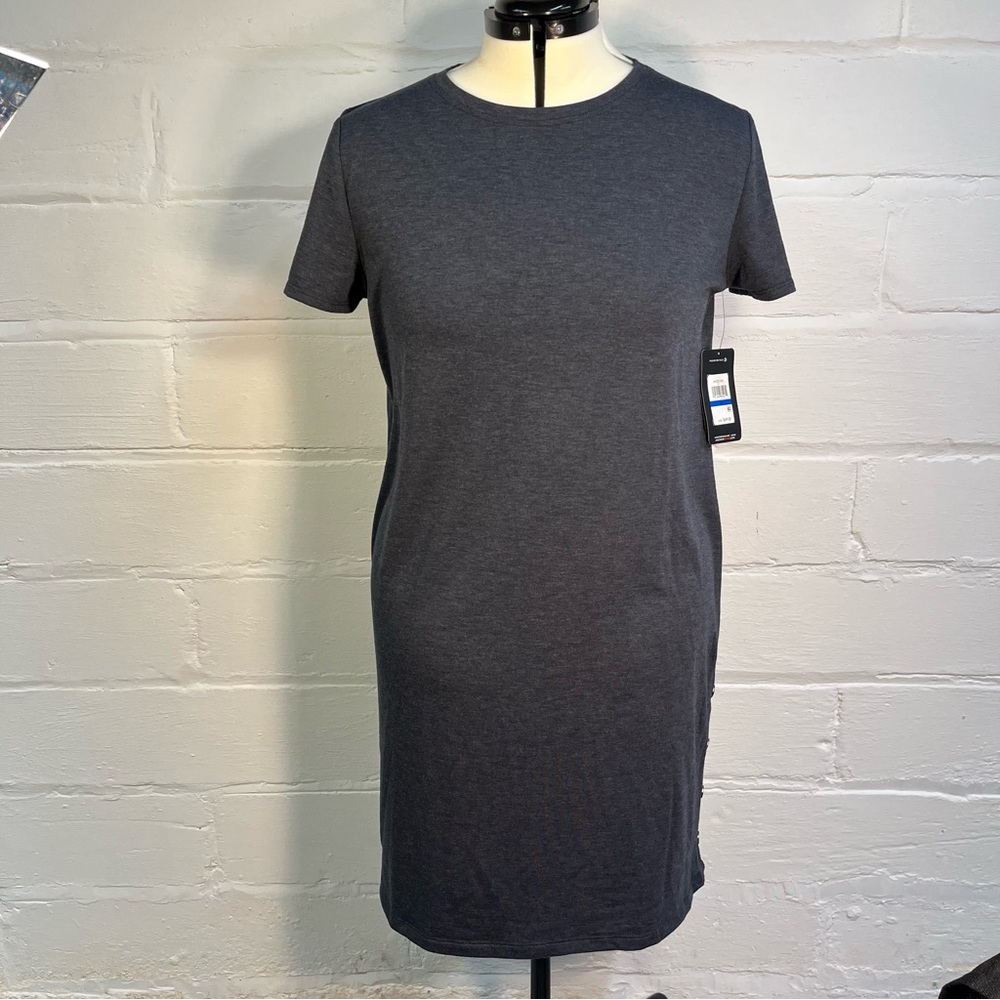 Marc New York charcoal t-shirt dress XL, NWT